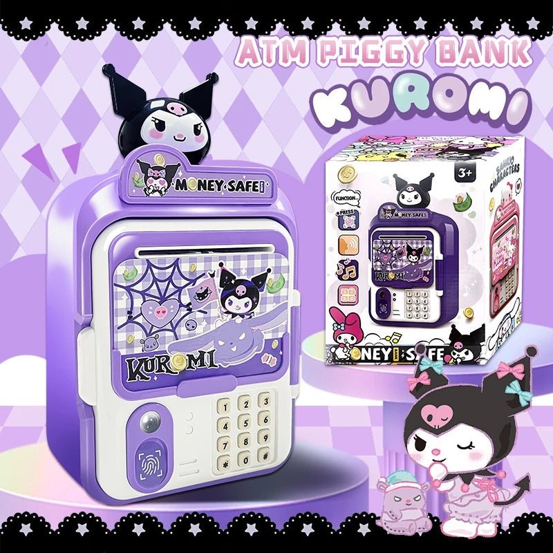 Kuromi ATM Piggy Money Bank Box