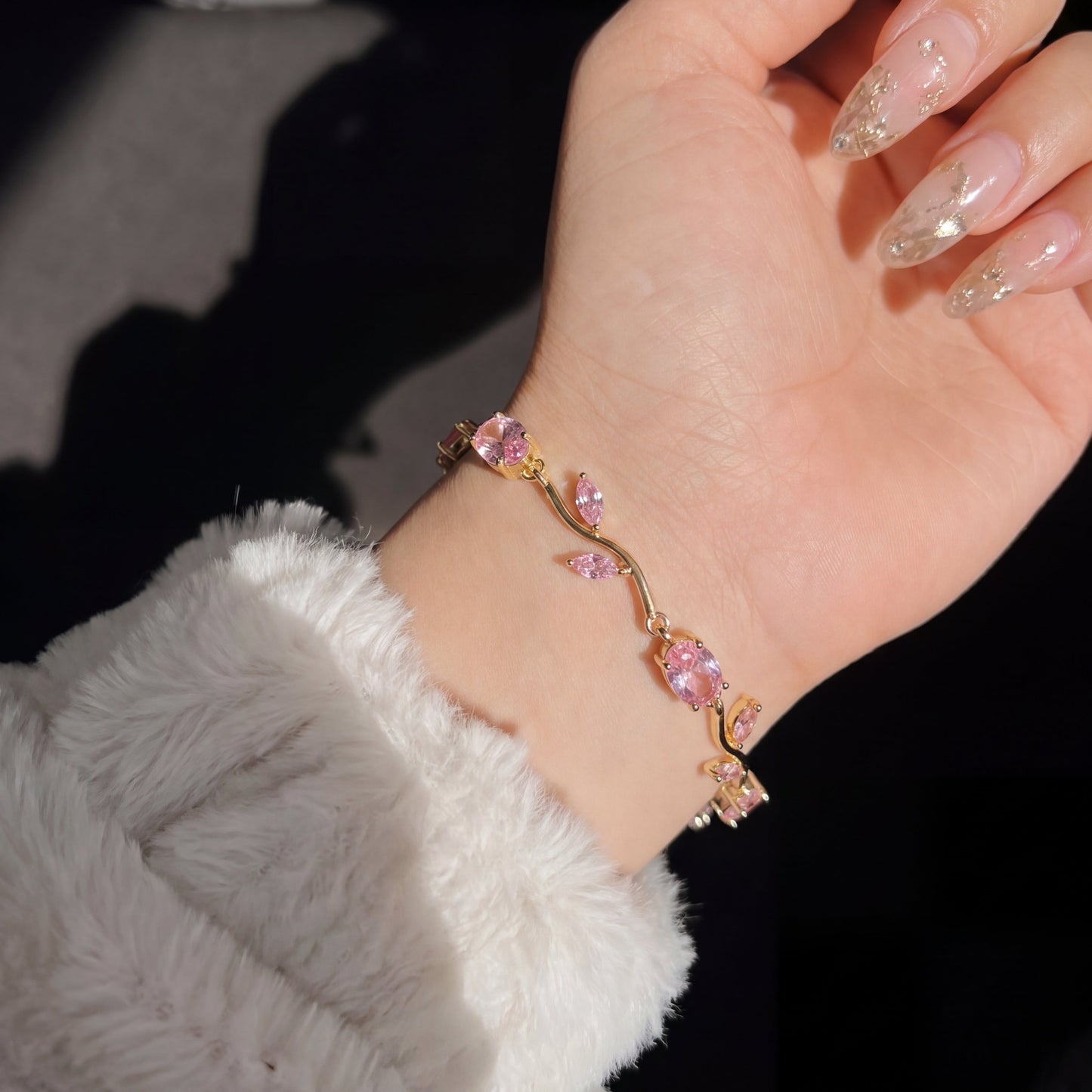 Rapunzel Stainless Steel Tulip Bracelet
