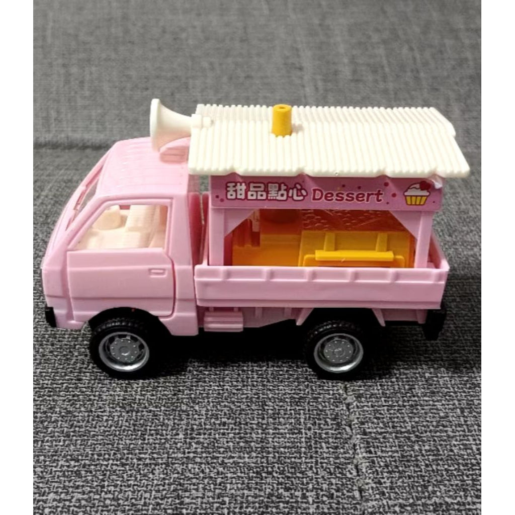 Pack Of 4 Suzuki Food Pickup Truck | Pull Back cars