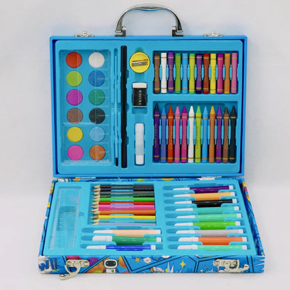 Wooden Coloring Kit Art Box