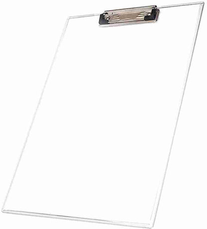 Transparent Clip Board With Scale