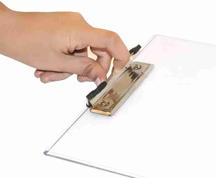 Transparent Clip Board With Scale