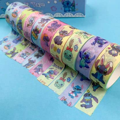 Sanrio Washi Tapes – Pack of 10 | Cute Decorative Tape for Journaling & Crafts