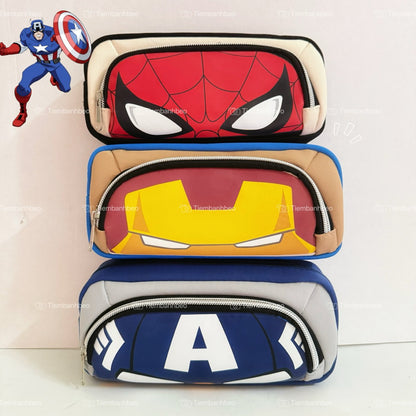 Avengers Double Zip Stationery Pencil Pouch