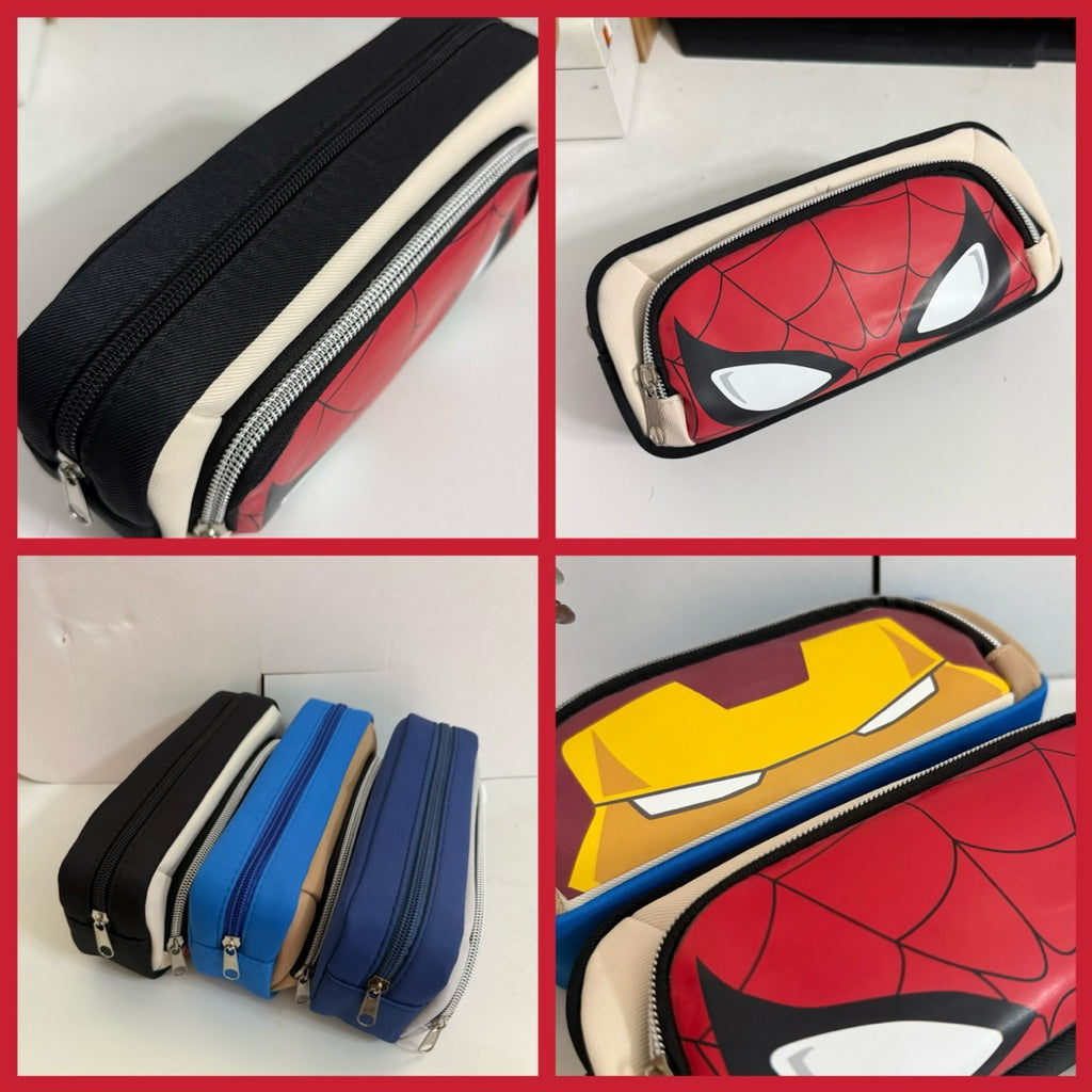 Avengers Double Zip Stationery Pencil Pouch