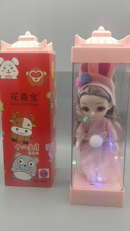 Cute doll with lights